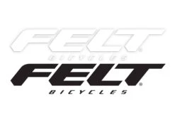 Felt Bicycles DECAL LOGO 4" (WHITE)