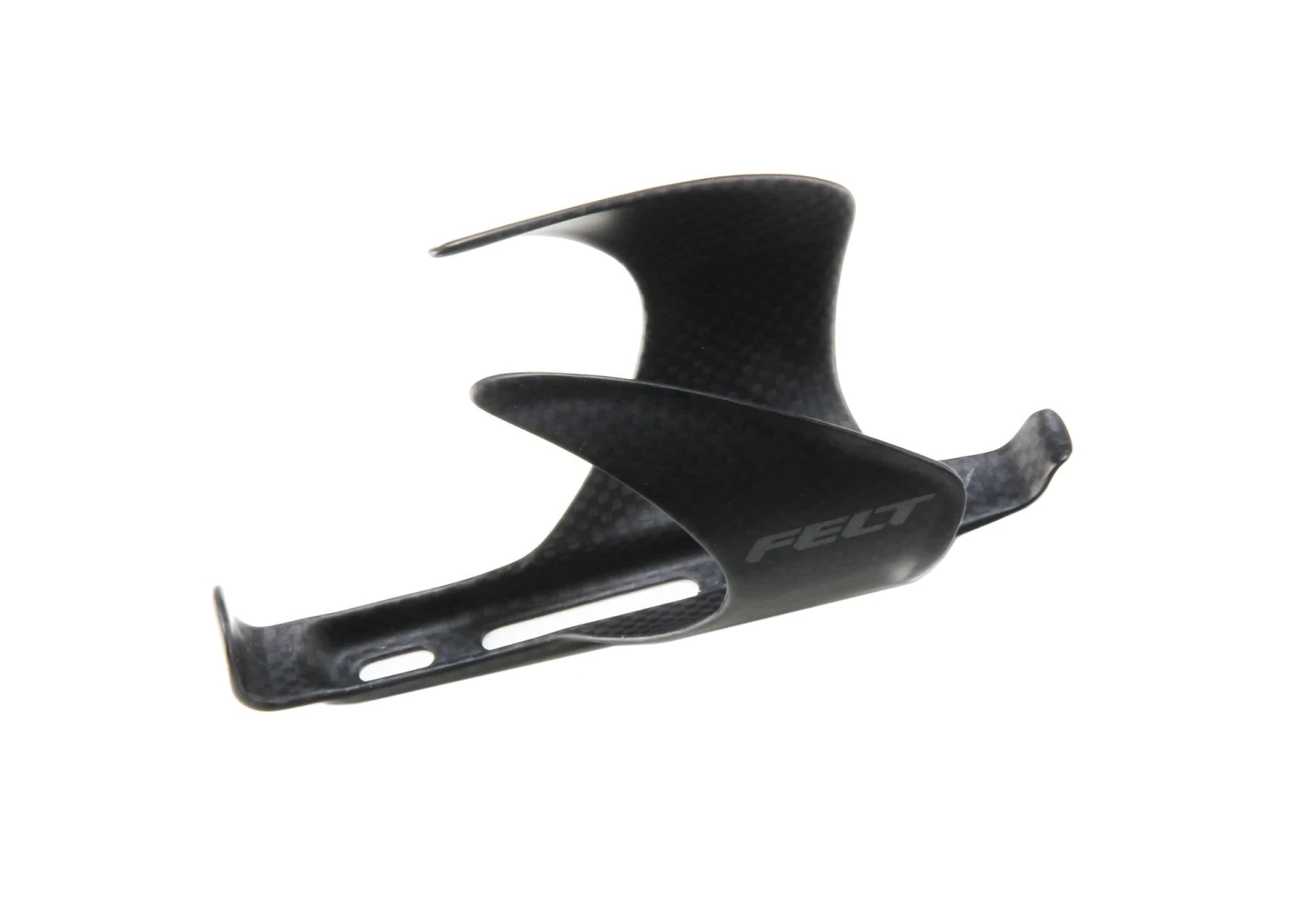 Felt Bicycles BOTTLE CAGE (Carbon). Grey Logo.